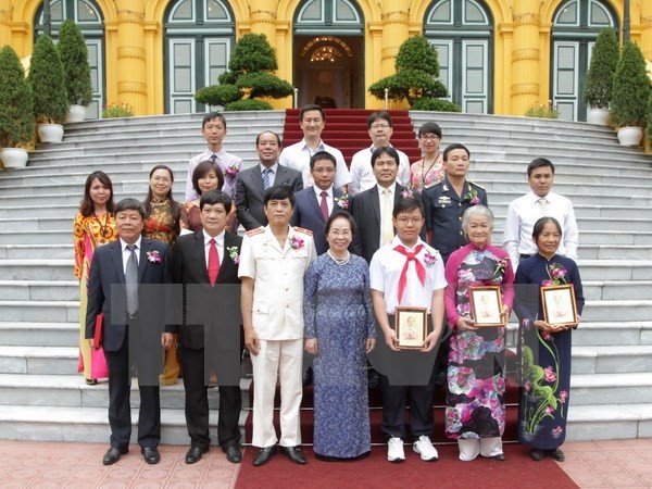 Vice President Nguyen Thi Doan meets Glory Vietnam delegation - ảnh 1